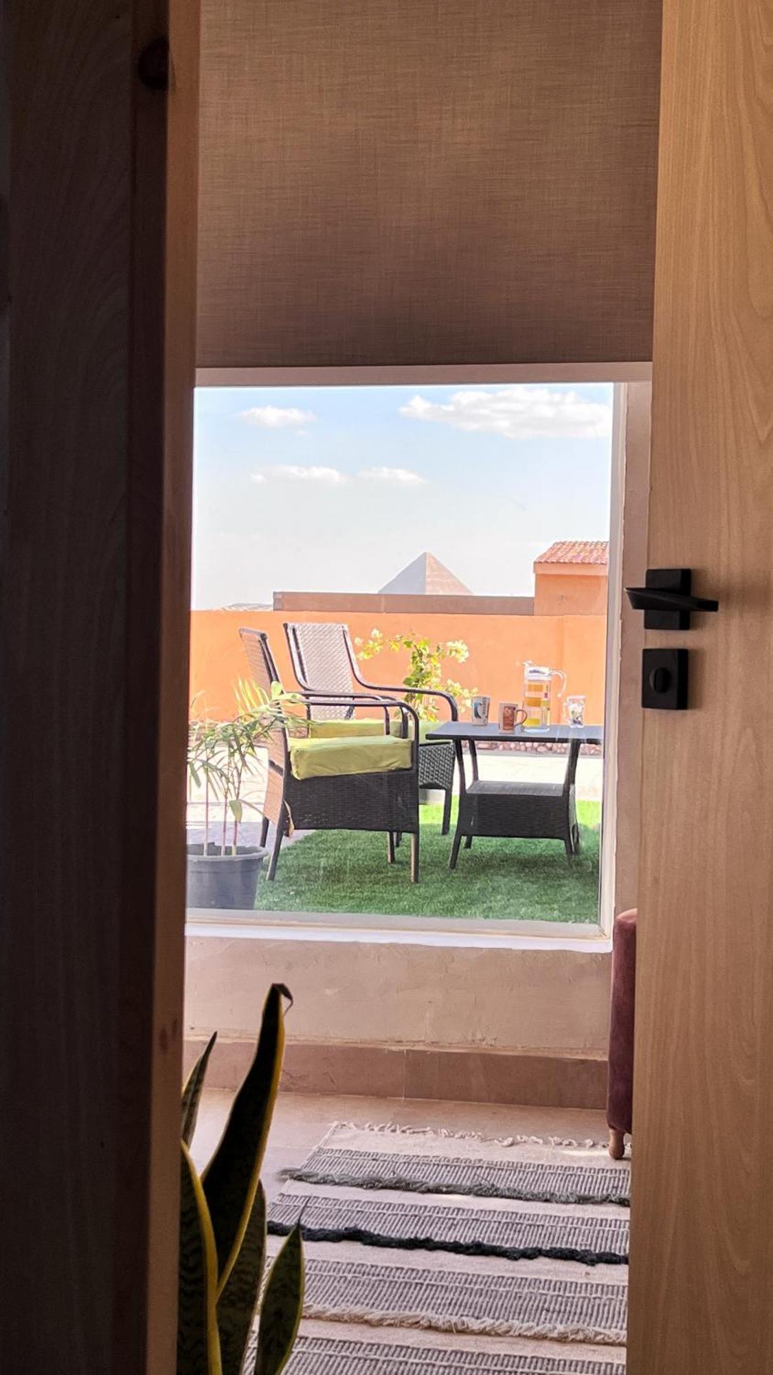 Apartamento Boho Getaway With Pyramids View & Jacuzzi Giza Exterior foto